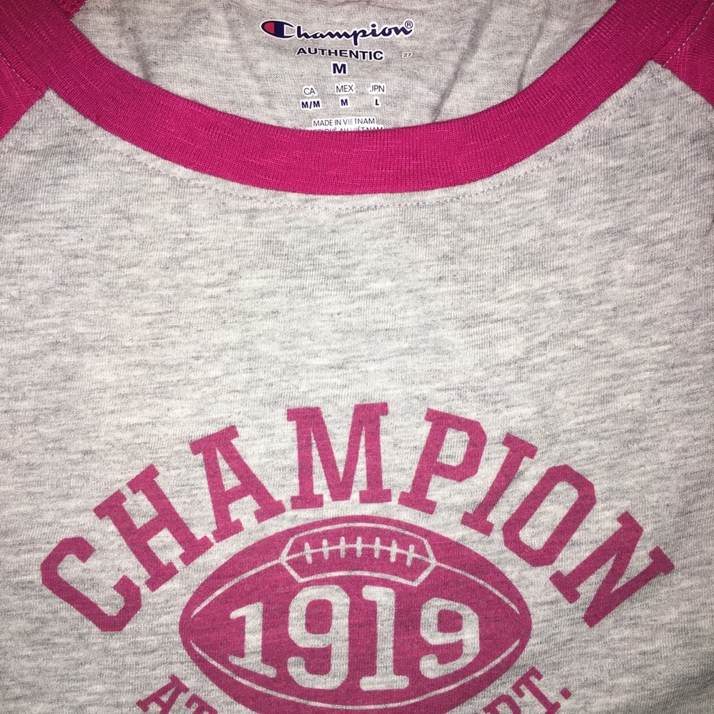 Women’s size Medium Champion shirt